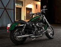 Sportster XL 1200 Custom Modell 2016 in Deep Jade Pearl & Vivid Black