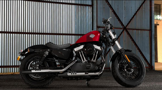 Sportster Forty-Eight Modell 2016 in Velocity Red Sunglo