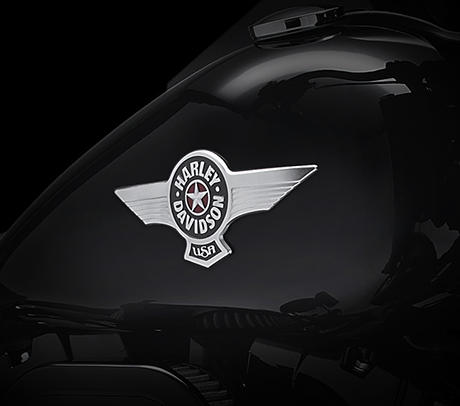 Softail Fat Boy S / Custom-Extras am Hingucker-Tank