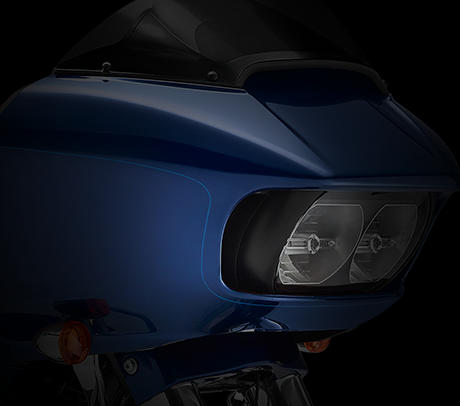 Road Glide Special / Verkleidungsdesign reduziert Turbulenzen