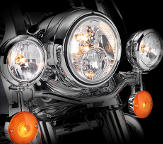 Road King Classic / Doppel-Halogen- und Nebel&shyscheinwerfer