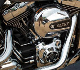 Softail Fat Boy / Motor-Optik: ein Traum in Chrom