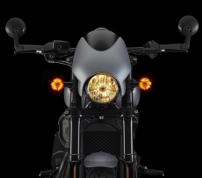 Street Rod / Drag Bar Lenker und Lenkerend-Spiegel