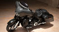 CVO Street Glide Modell 2017 in Black Slate Candy / Arctic Black