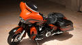 CVO Street Glide Modell 2017 in Sunburst Orange / Starfire Black