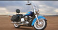 Softail Heritage Classic Modell 2017 in Bonneville Blue  & Falhorn Blue (2017 neu)