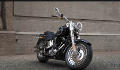 Softail Fat Boy Modell 2017 in Vivid Black