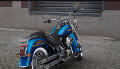 Softail Deluxe Modell 2017 in Bonneville Blue  & Falhorn Blue (2017 neu)