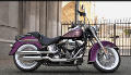 Softail Deluxe Modell 2017 in Hard Candy Mystic Purple Flake (2017 neu)