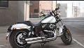 Dyna Fat Bob Modell 2017 in Crushed Ice Denim (2017 neu)