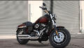 Dyna Fat Bob Modell 2017 in Red Iron  Denim (2017 neu)