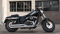 Dyna Fat Bob Modell 2017 in Vivid Black