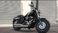 Dyna Fat Bob Modell 2017 in Vivid Black