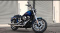 Dyna Low Rider Modell 2017 in Bonneville Blue  & Falhorn Blue (2017 neu)