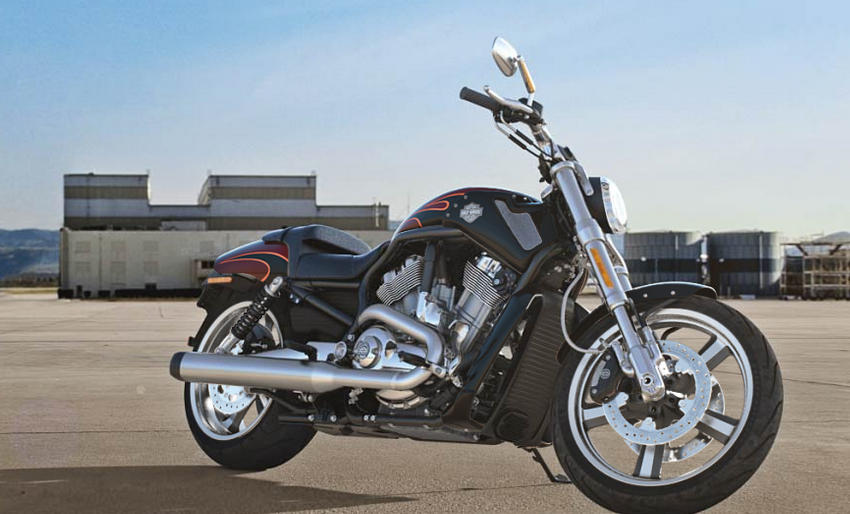 V-Rod Muscle Modell 2017 in Black Denim Black Denim