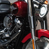 Softail Fat Boy / Eine regelrechte Dampfwalze