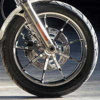 Softail Low Rider / Breite Radiate- Aluminiumrder