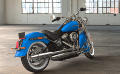 Softail Deluxe Modell 2018 in Electric Blue