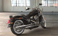 Softail Deluxe Modell 2018 in Vivid Black