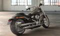 Softail Fat Boy Modell 2018 in Industrial Gray