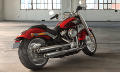 Softail Fat Boy Modell 2018 in Wicked Red / Twisted Cherry