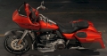 CVO Road Glide Modell 2018 in Orange Lava & Dark Alloy
