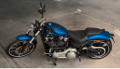 Softail Breakout Modell 2018 in 115th Anniversary /<br>Legend Blue Denim