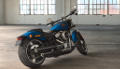 Softail Breakout Modell 2018 in 115th Anniversary /<br>Legend Blue Denim
