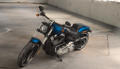 Softail Breakout Modell 2018 in 115th Anniversary /<br>Legend Blue Denim