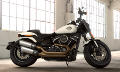 Softail Fat Bob Modell 2018 in Bonneville Salt Denim Softail Fat Bob Modell 2018 in Bonneville Salt Denim