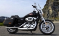 Sportster Super Low 1200 T Modell 2018 in Vivid Black