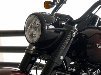 Road King Special / Schwarzes Scheinwerfergehuse und Lampenring