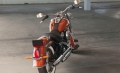 Softail Deluxe Modell 2019 in Scorched Orange / Black Denim