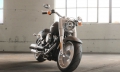 Softail Fat Boy Modell 2019 in Industrial Gray Denim