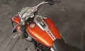 Softail Fat Boy Modell 2019 in Scorched Orange / Black Denim