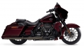 CVO Street Glide Modell 2019 in Black Forest & Wineberry