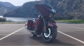 CVO Street Glide Modell 2019 in Black Forest & Wineberry