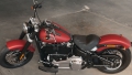 Softail Slim Modell 2019 in Wicked Red Denim