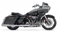 CVO Road Glide Modell 2019 in Lightning Silver & Charred Steel With Black Hole