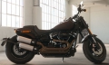 Softail Fat Bob Modell 2019 in Rawhide Denim