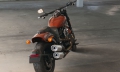 Softail Fat Bob Modell 2019 in Scorched Orange / Black Denim