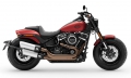 Softail Fat Bob Modell 2019 in Wicked Red Denim