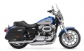 Sportster Super Low 1200 T Modell 2019 in Midnight Blue / Barracuda Silver