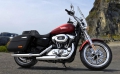 Sportster Super Low 1200 T Modell 2019 in Wicked Red