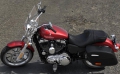Sportster Super Low 1200 T Modell 2019 in Wicked Red