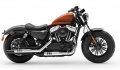 Sportster Forty-Eight Modell 2019 in Scorched Orange / Black Denim