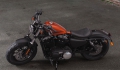 Sportster Forty-Eight Modell 2019 in Scorched Orange / Black Denim