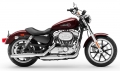 Sportster XL 883 SuperLow Modell 2019 in Twisted Cherry