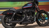 Sportster Iron 1200  / Jede Menge schwarze Kompo&shynenten