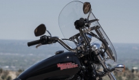 Sportster Super Low 1200 T / Leicht abnehm&shybares Wind&shyschild